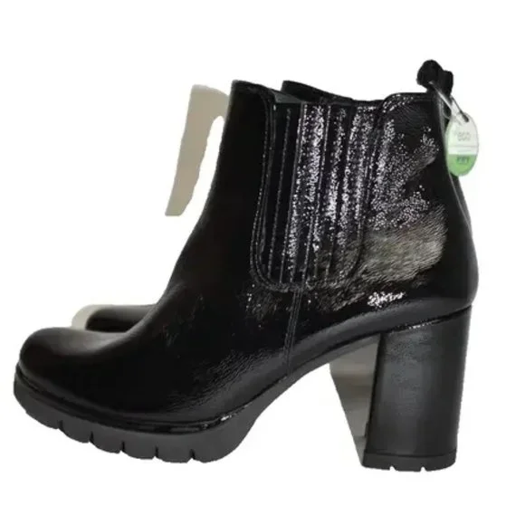 NWT$530 Paul Green New York Lug Sole Boot BLACK PLATFORM 6.5 AU 9 US (TD4) - Picture 5 of 8